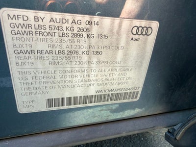 2015 Audi Q5 3.0T Premium Plus quattro