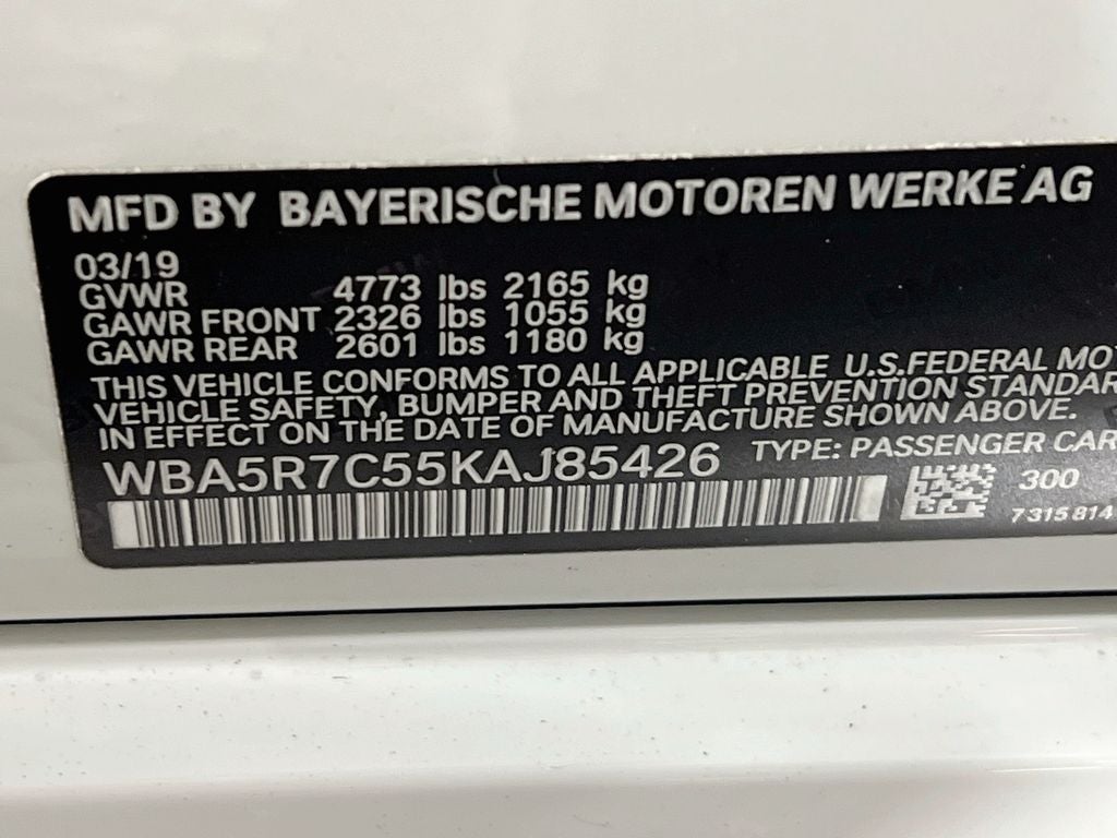 2019 BMW 3 Series 330i xDrive