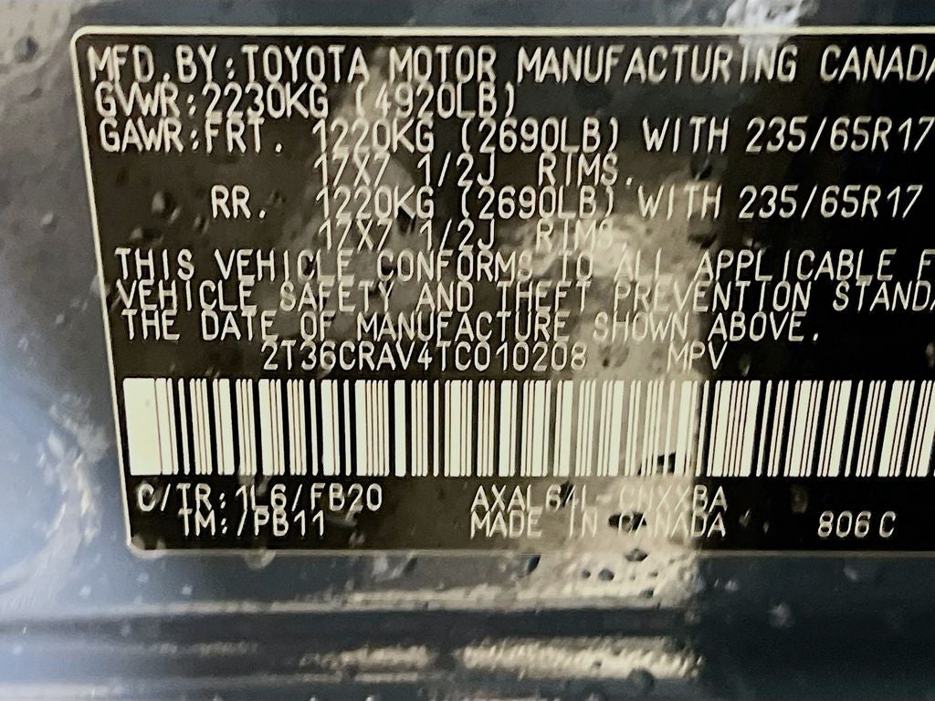 2026 Toyota RAV4 LE D