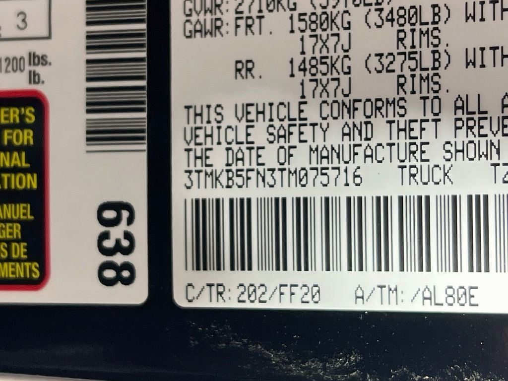 2026 Toyota Tacoma SR5