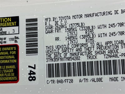 2026 Toyota Tacoma SR5