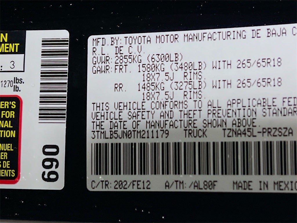 2026 Toyota Tacoma TRD Sport