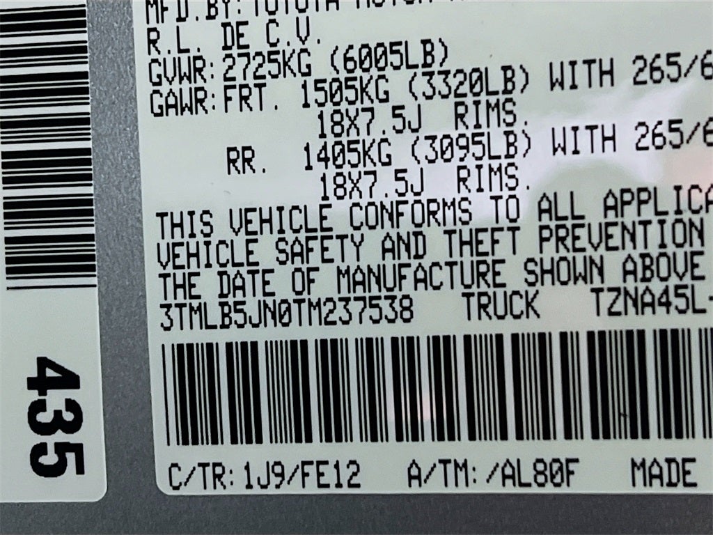 2026 Toyota Tacoma TRD Sport