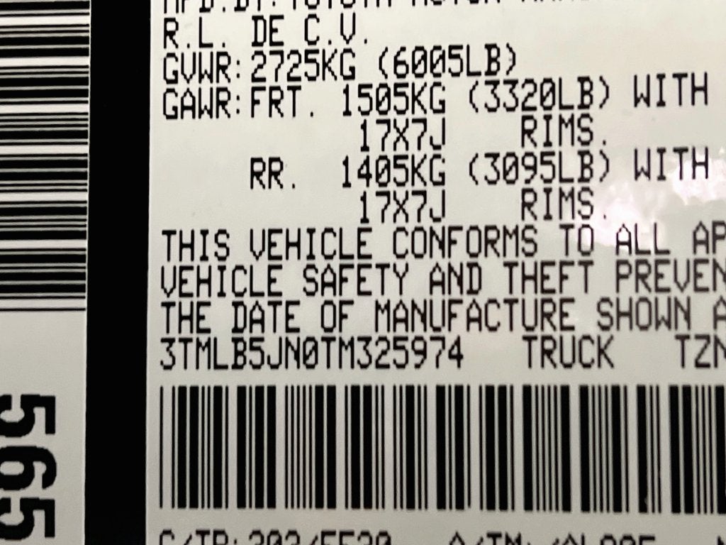 2026 Toyota Tacoma SR5 S