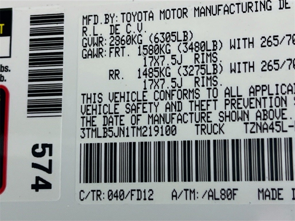 2026 Toyota Tacoma TRD Off-Road