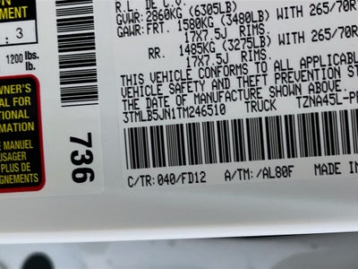 2026 Toyota Tacoma TRD Off-Road