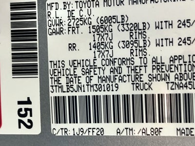 2026 Toyota Tacoma SR5