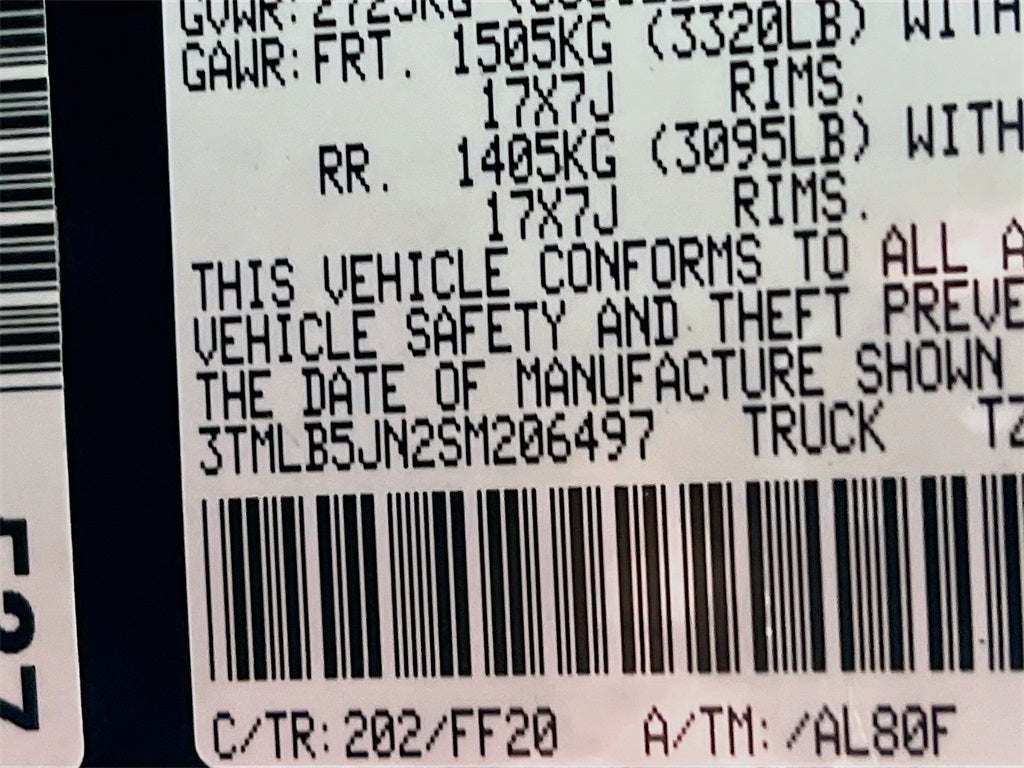 2025 Toyota Tacoma SR5