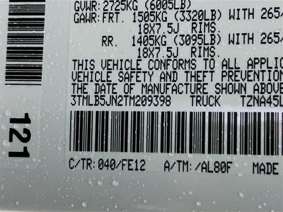 2026 Toyota Tacoma TRD Sport