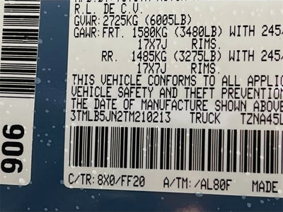 2026 Toyota Tacoma SR5