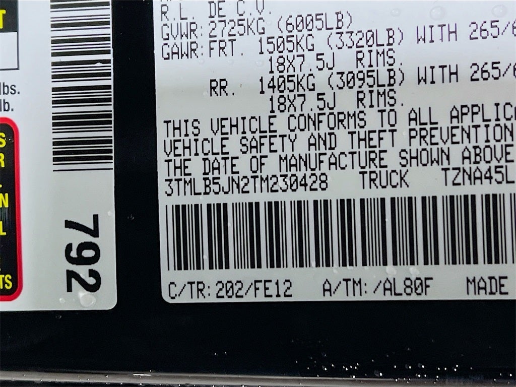 2026 Toyota Tacoma TRD Sport