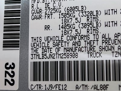 2026 Toyota Tacoma TRD Sport