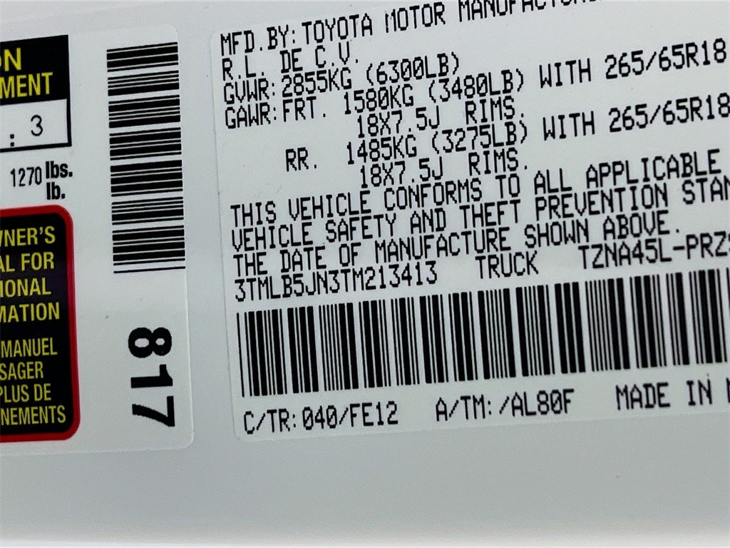 2026 Toyota Tacoma TRD Sport