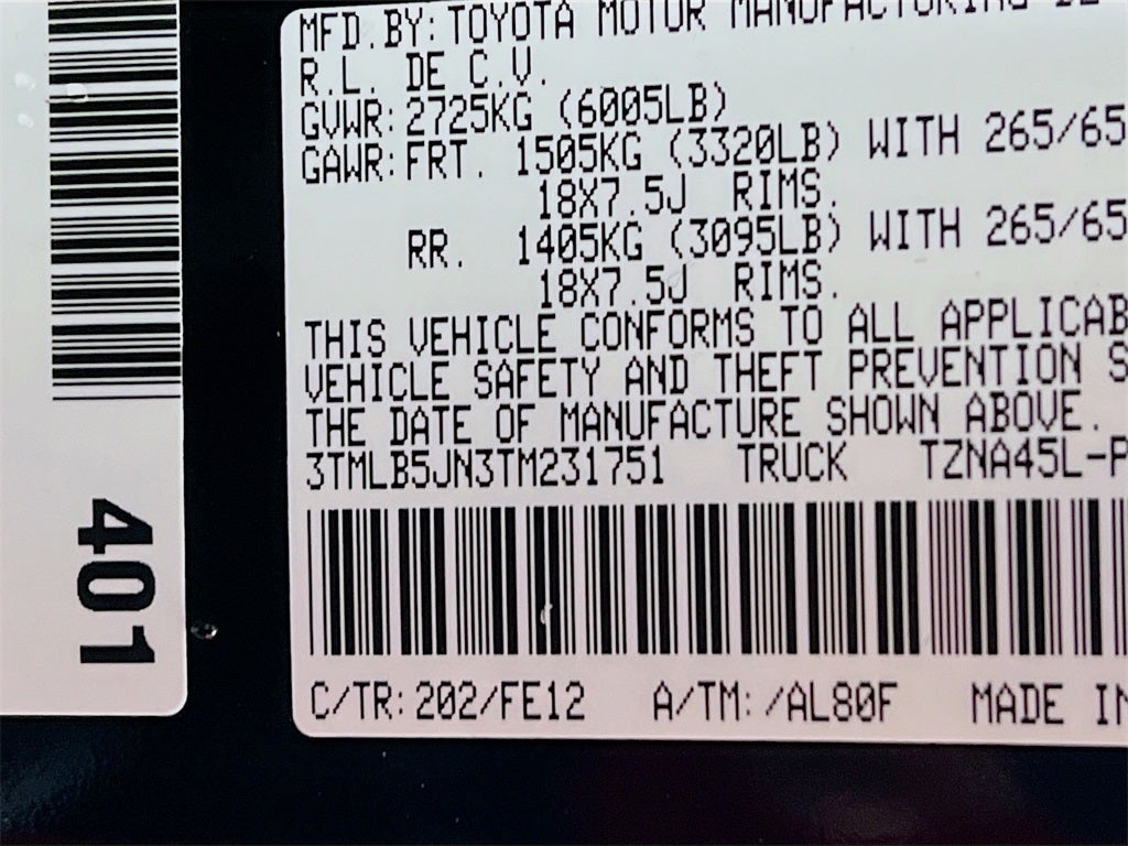 2026 Toyota Tacoma TRD Sport