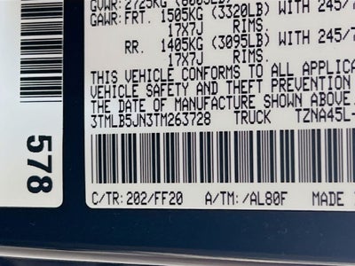 2026 Toyota Tacoma SR5