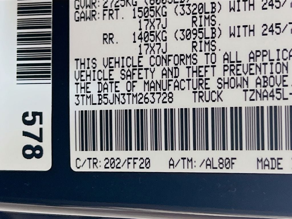 2026 Toyota Tacoma SR5