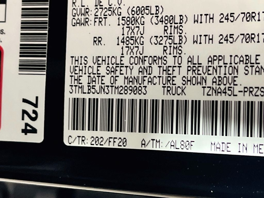2026 Toyota Tacoma SR5