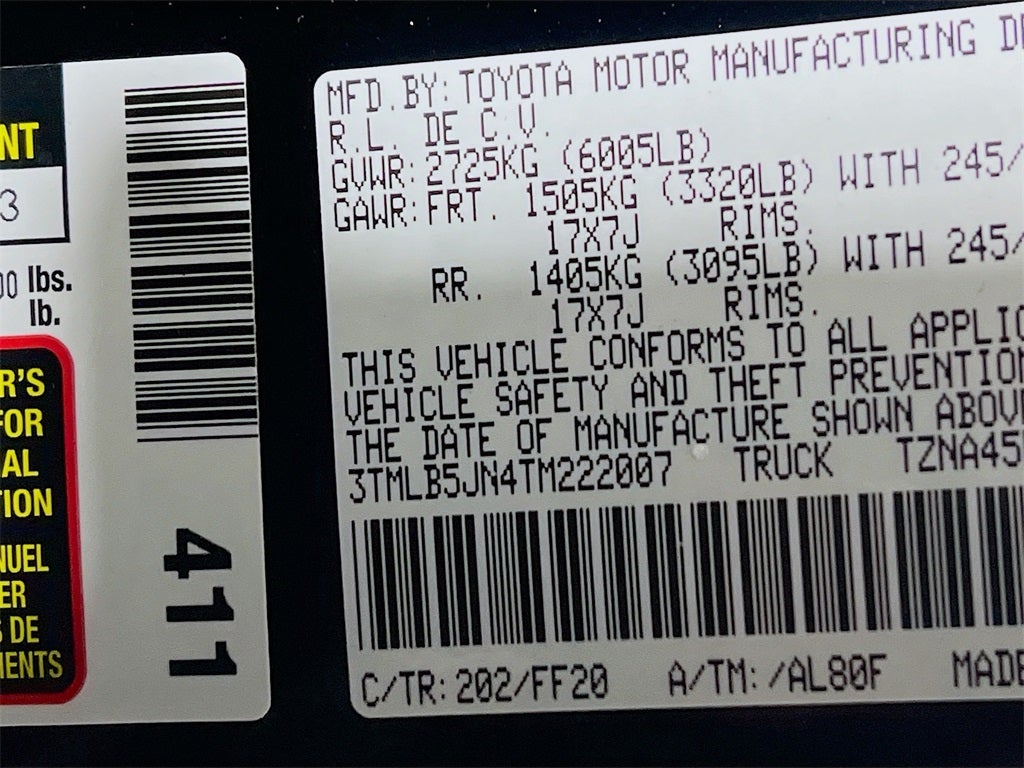 2026 Toyota Tacoma SR5