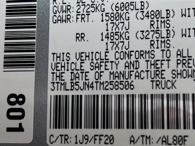 2026 Toyota Tacoma SR5