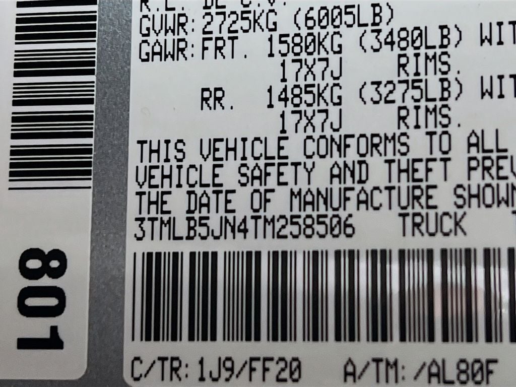 2026 Toyota Tacoma SR5