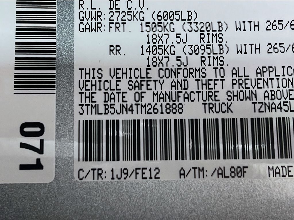 2026 Toyota Tacoma TRD Sport