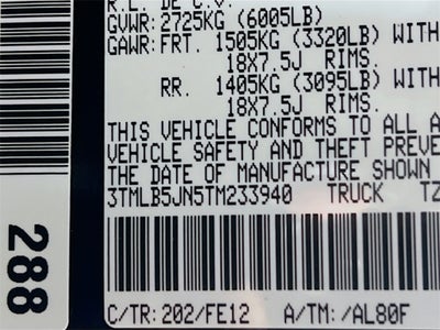 2026 Toyota Tacoma TRD Sport