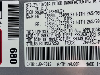 2026 Toyota Tacoma TRD Off-Road