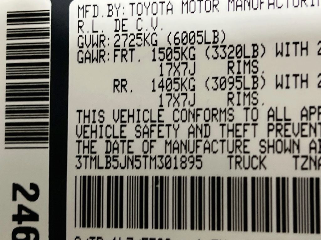 2026 Toyota Tacoma SR5