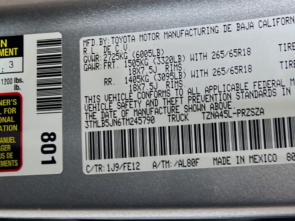 2026 Toyota Tacoma TRD Sport