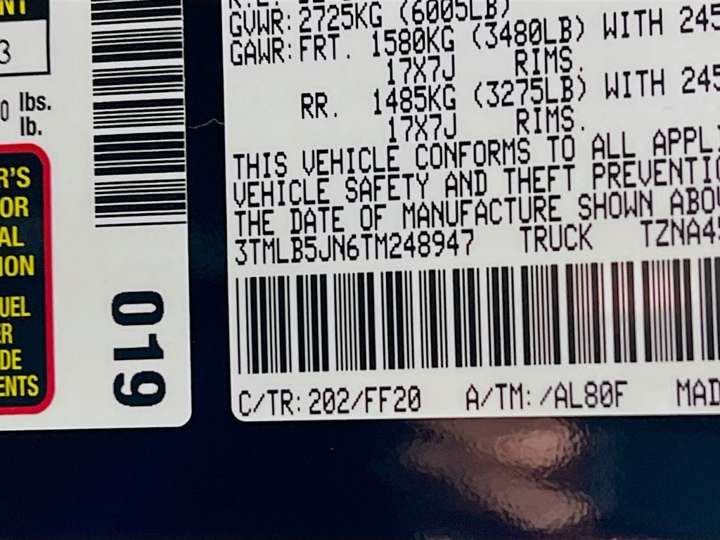 2026 Toyota Tacoma SR5