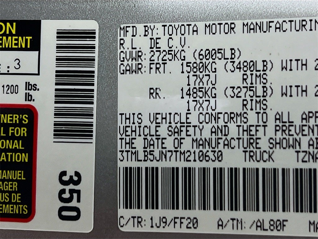 2026 Toyota Tacoma SR5