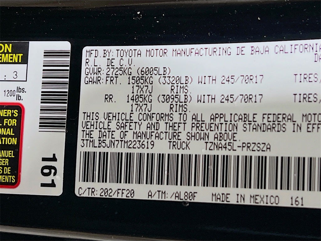 2026 Toyota Tacoma SR5