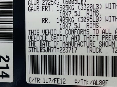 2026 Toyota Tacoma TRD Sport