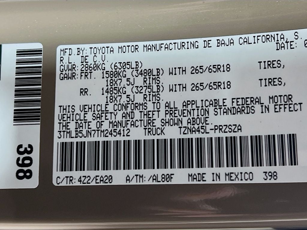 2026 Toyota Tacoma TRD Off-Road