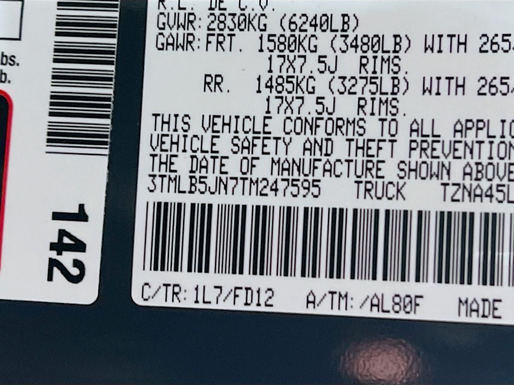 2026 Toyota Tacoma TRD Off-Road