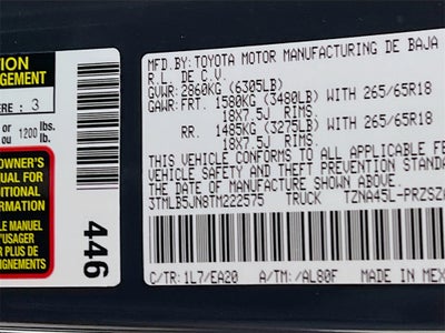 2026 Toyota Tacoma TRD Off-Road