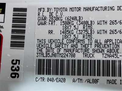 2026 Toyota Tacoma TRD Off-Road