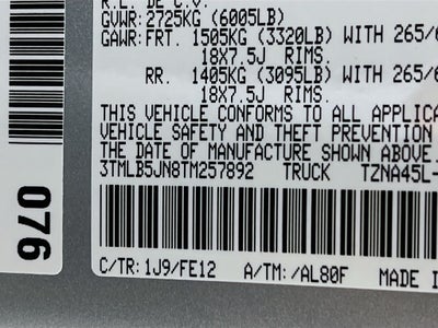 2026 Toyota Tacoma TRD Sport