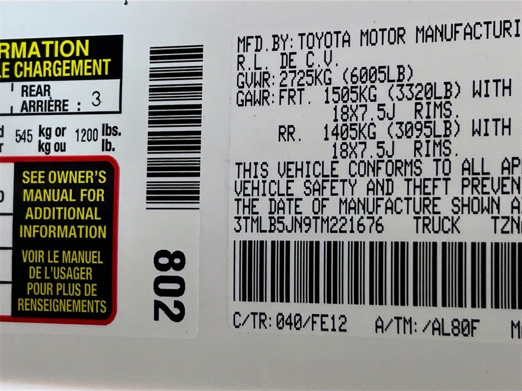 2026 Toyota Tacoma TRD Sport