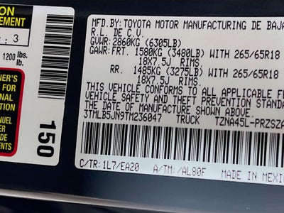 2026 Toyota Tacoma TRD Off-Road