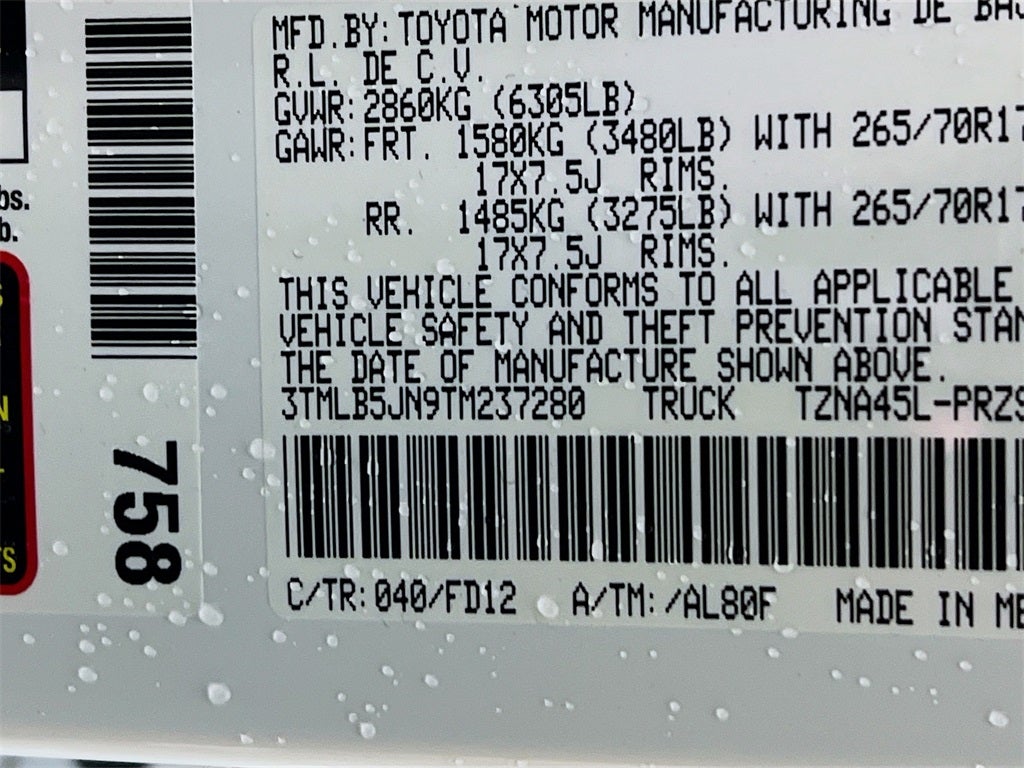 2026 Toyota Tacoma TRD Off-Road