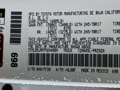 2026 Toyota Tacoma SR5