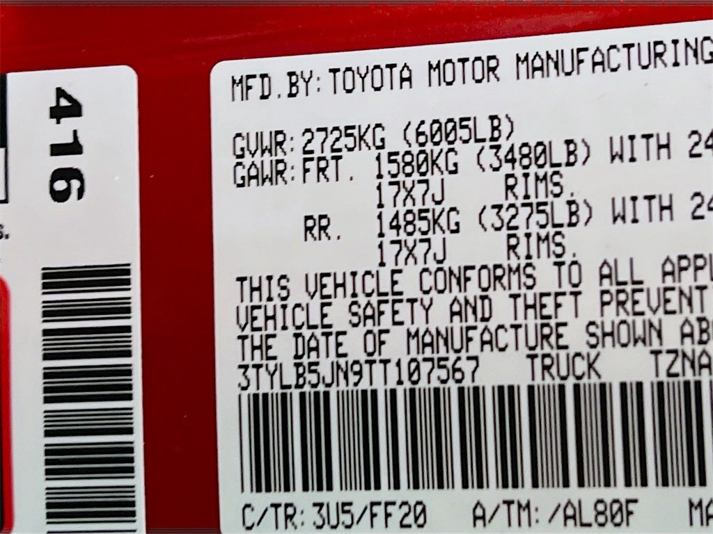 2026 Toyota Tacoma SR5