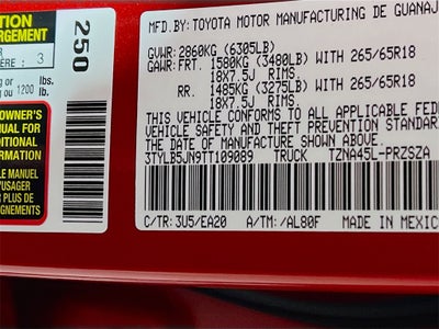 2026 Toyota Tacoma TRD Off-Road