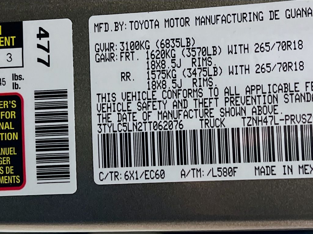 2026 Toyota Tacoma i-FORCE MAX Trailhunter