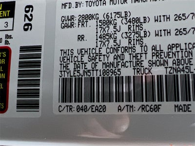 2026 Toyota Tacoma TRD Off-Road