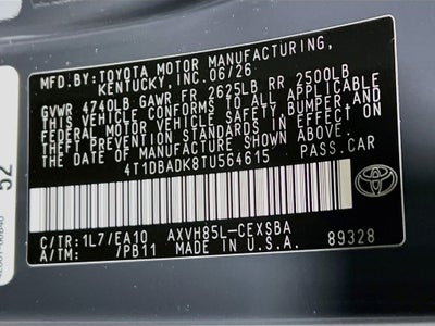 2026 Toyota Camry SE