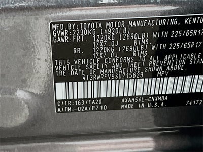 2025 Toyota RAV4 Hybrid Hybrid XLE