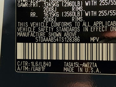 2026 Toyota Grand Highlander Platinum