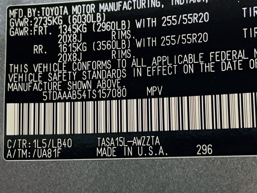 2026 Toyota Grand Highlander Platinum S
